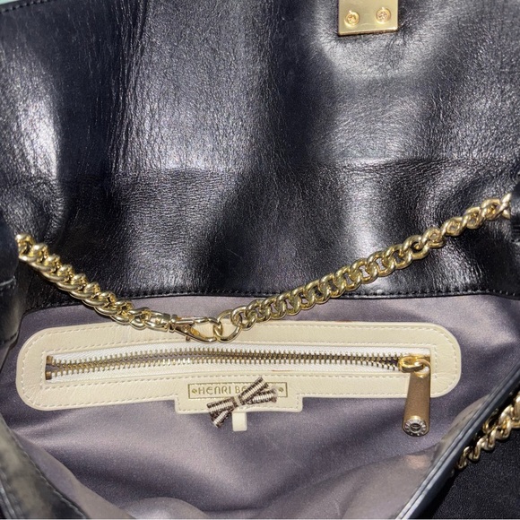 Henri Bendel Limited Edition Leather Clutch Chain Strap - Picture 6 of 12